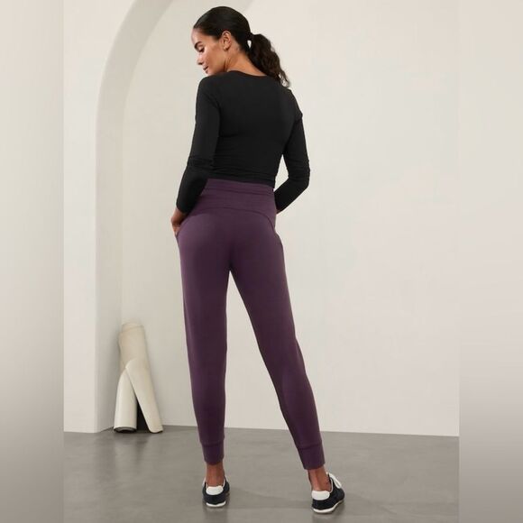 Athleta Balance Mid Rise Jogger // Iris - Picture 3 of 8
